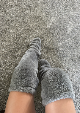 Fluffy Leg Warmers Top