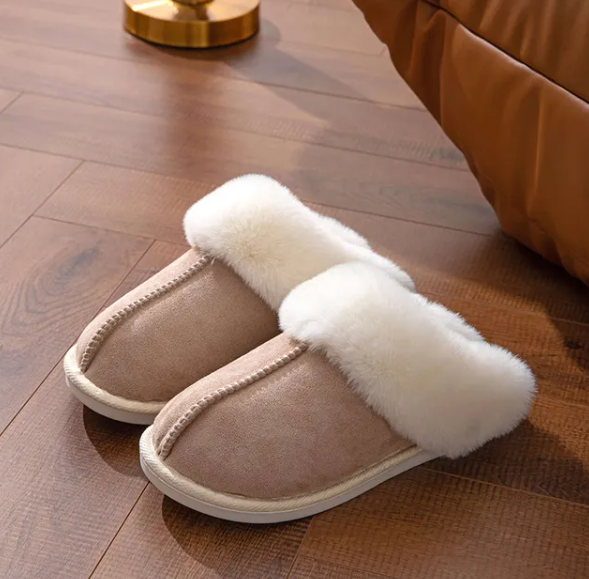 Huggle Slippers Khaki Side