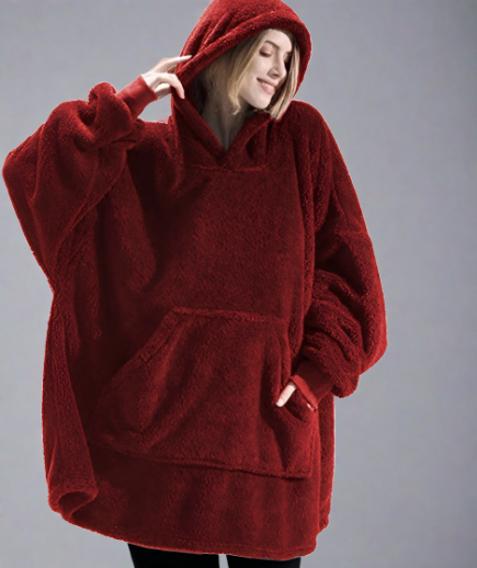 Hooody - Blanket Hoodie Red