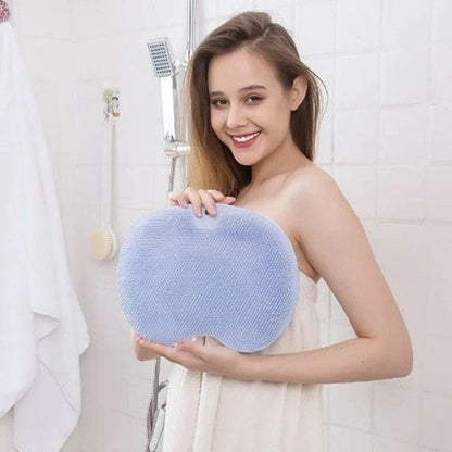 The Huggle Scrubber - Exfoliating Body Scrubber (Blue)