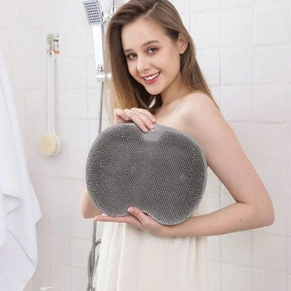 The Huggle Scrubber - Exfoliating Body Scrubber (Grey)